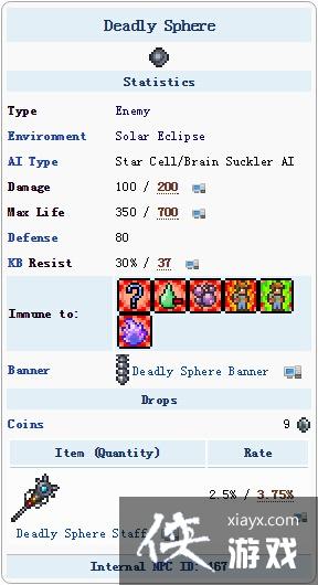 泰拉瑞亚手机版致命球在哪?掉落什么? 泰拉瑞亚手机版致命球在哪?掉落什么?