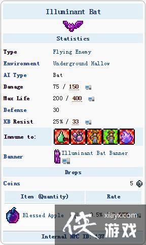 泰拉瑞亚手机版荧光蝙蝠在哪?掉落什么? 泰拉瑞亚手机版荧光蝙蝠在哪?掉落什么?