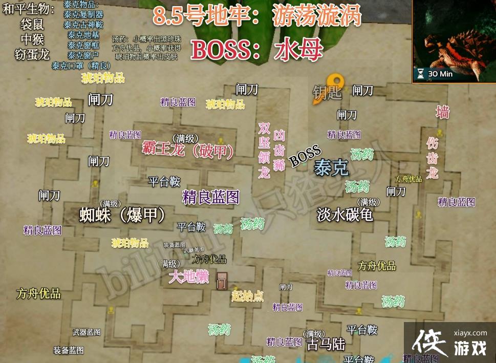 方舟生存进化手游游荡的漩涡地牢攻略 方舟生存进化手游游荡的漩涡地牢攻略