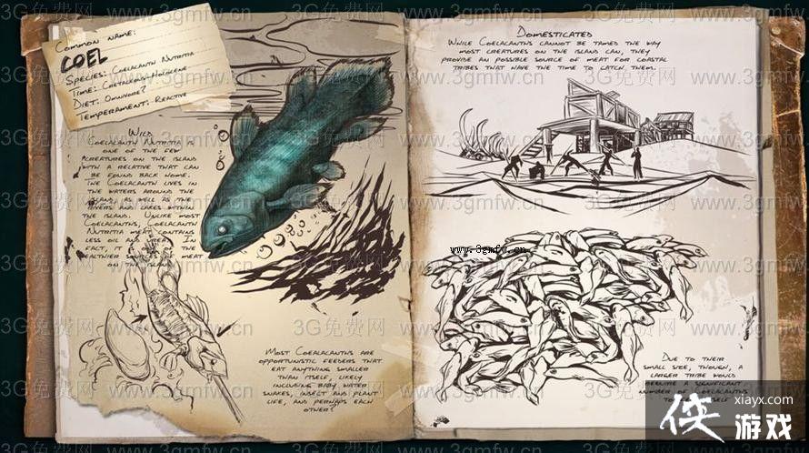 方舟生存进化腔棘鱼介绍 方舟生存进化腔棘鱼介绍