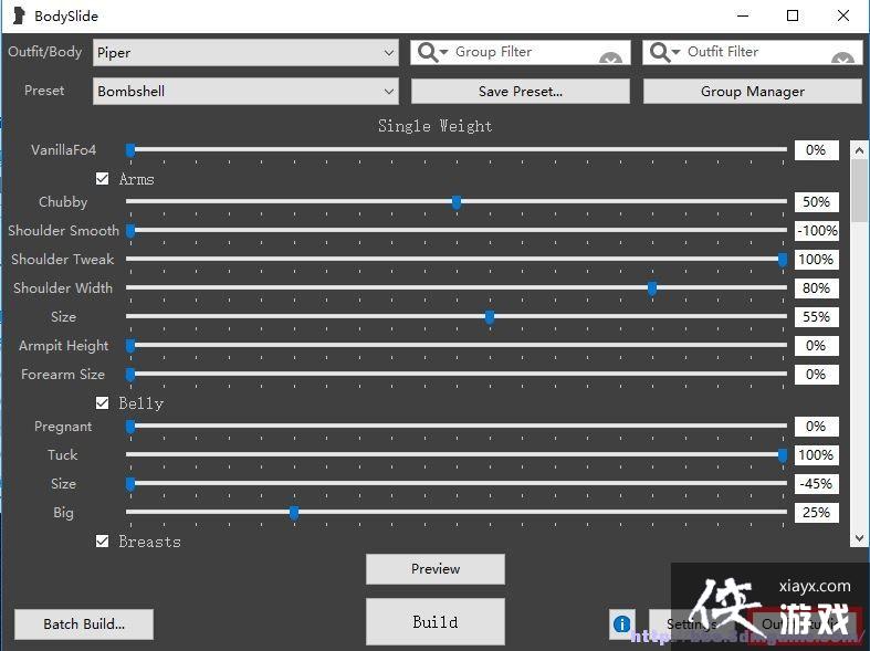 ����4����bodyslide��ԭ��װ��ת��ΪCBBE����ͼ�Ľ̳�