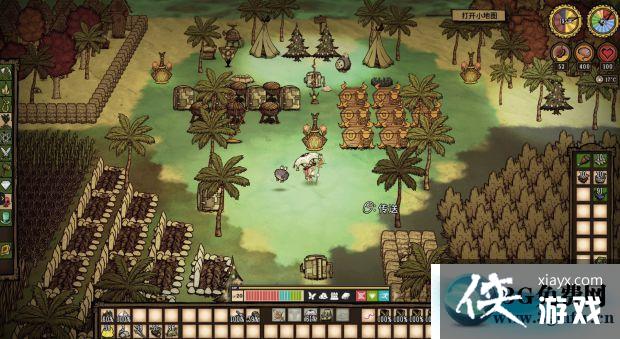 饥荒心形基地布局 四叶草形精美基地布局图 饥荒心形基地布局 四叶草形精美基地布局图