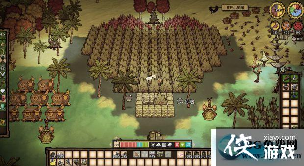 饥荒心形基地布局 四叶草形精美基地布局图 饥荒心形基地布局 四叶草形精美基地布局图