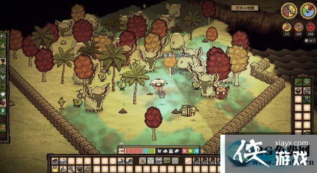 饥荒心形基地布局 四叶草形精美基地布局图 饥荒心形基地布局 四叶草形精美基地布局图