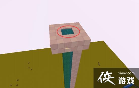 迷你世界硫磺晶砂快速上天水梯教程 迷你世界硫磺晶砂快速上天水梯教程