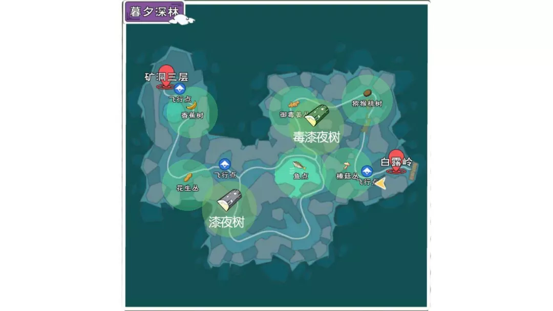 ��Сɭ�����ҹľ���ĸ�ɭ�� ��ҹľλ�ý���