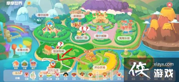 ��Ħ��ׯ԰���Ρ��������� ����λ�ù���