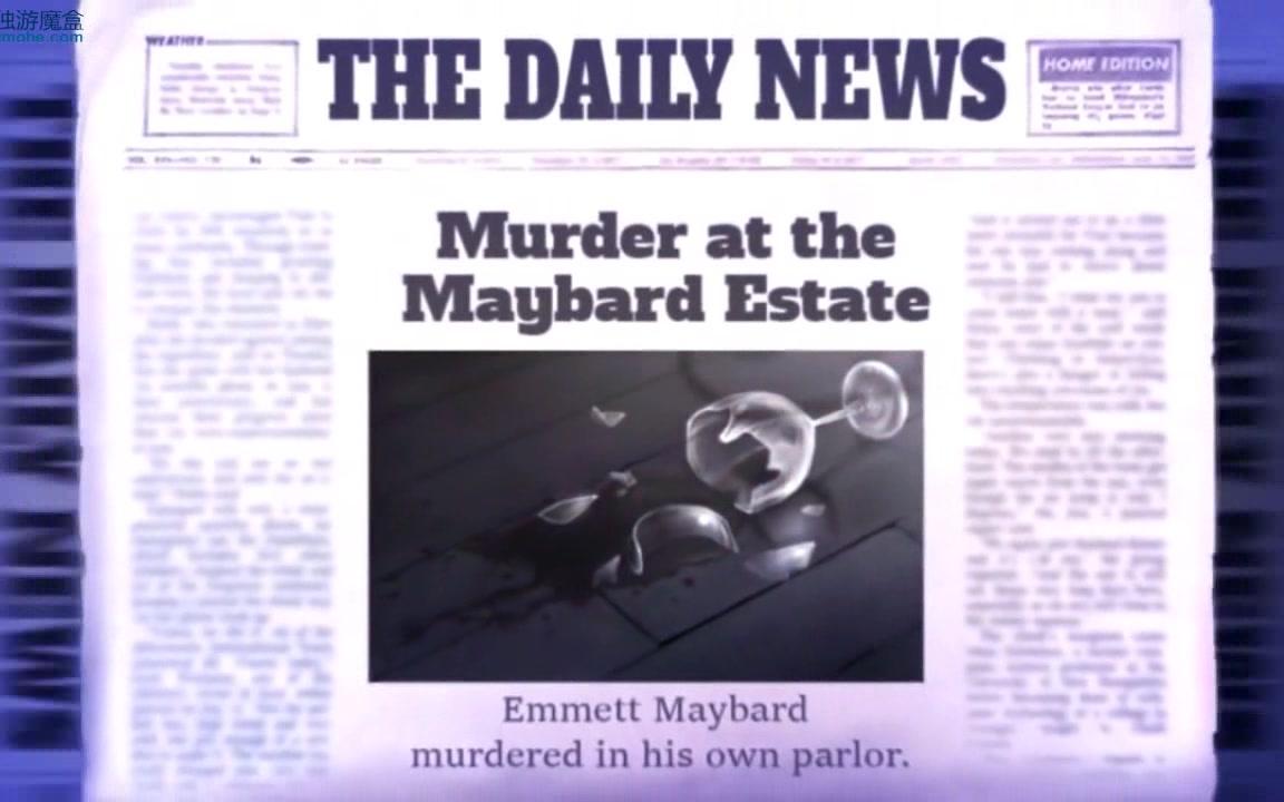 �������永��÷����ׯ԰ıɱ�� Cursed Cases: Murder At The Maybard Estate Collector's��-����ħ��_��������_bilibili