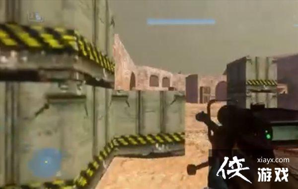 Rush B!玩家自制《光环3》反恐精英Dust2地图模组 Rush B!玩家自制《光环3》反恐精英Dust2地图模组