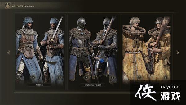 《艾尔登法环》主机封测预设角色截图 穿越雾海探险 《艾尔登法环》主机封测预设角色截图 穿越雾海探险