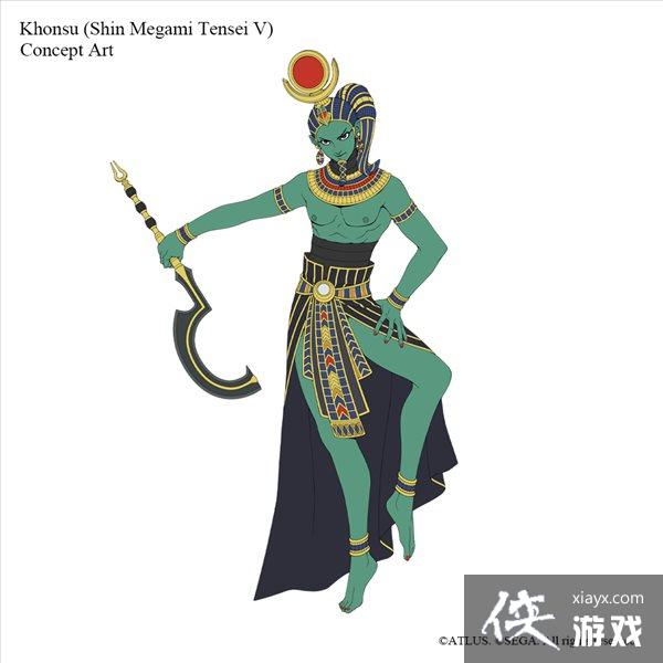 《真女神转生5》月神孔苏及其动捕表现介绍 《真女神转生5》月神孔苏及其动捕表现介绍