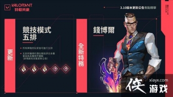 ��VALORANT��3.10�汾�������� ���ع�Ǯ������ս