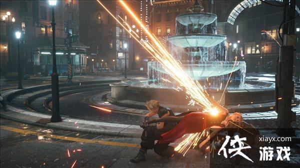 《FF7重制》恶趣味Mod 克劳德挥舞“斯嘉莱特”大剑