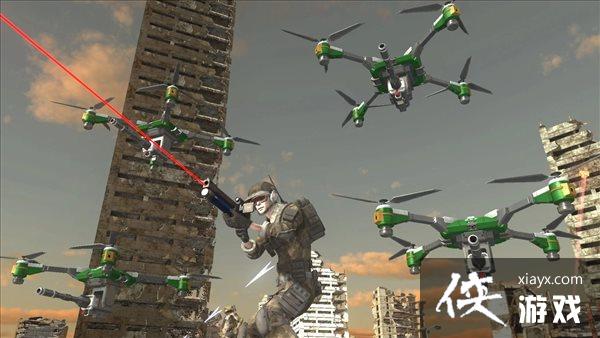 《地球防卫军6》官方截图 邪神库鲁鲁出场，激战怪物