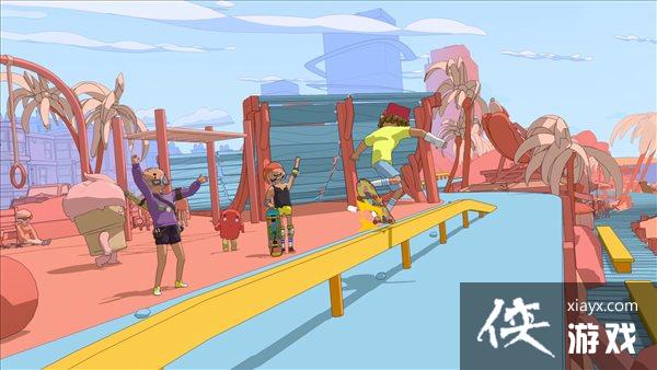 Steam《奥力奥力世界》开启预购 滑板乐园自由炫技