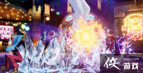 《拳皇15》“库拉”角色宣传片 冰冻一切的蓝发女孩 《拳皇15》“库拉”角色宣传片 冰冻一切的蓝发女孩