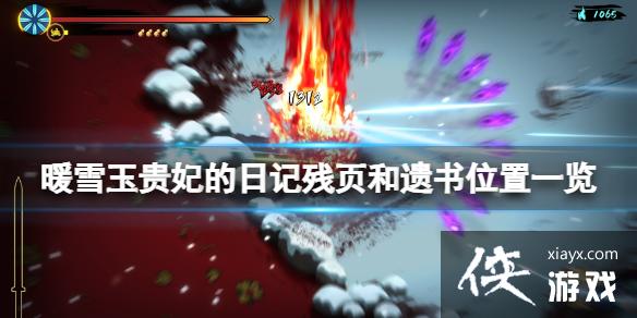 《暖雪》玉贵妃的遗书和日记残页在哪？玉贵妃的遗书和日记残页位置