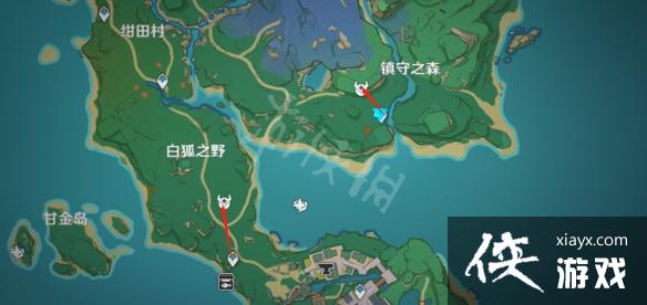 《原神》骗骗花蜜在哪采集？骗骗花蜜采集路线分享
