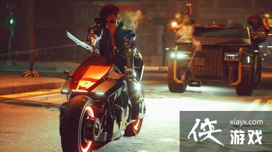 《赛博朋克2077》暴力摩托MOD实机演示 来战个痛快 《赛博朋克2077》暴力摩托MOD实机演示 来战个痛快