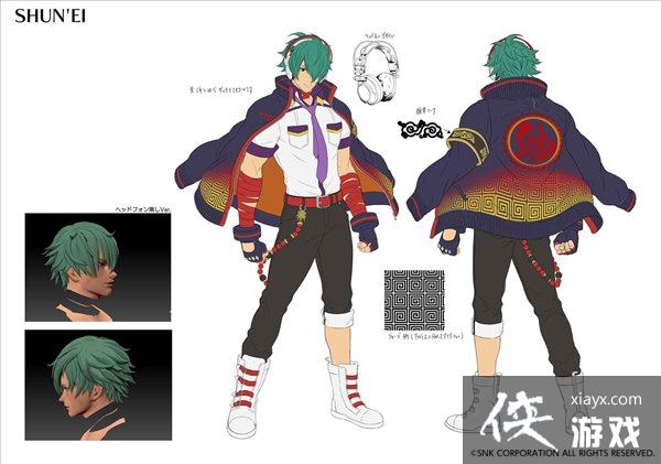 《拳皇15》瞬影角色设定艺术图 幻影少年的设计思路 《拳皇15》瞬影角色设定艺术图 幻影少年的设计思路