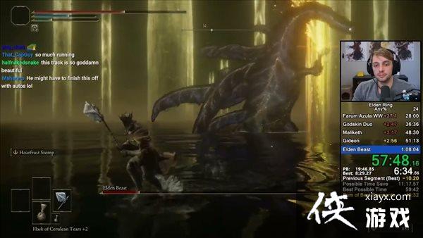 竞速开始?老寒腿战技59分38秒速通《艾尔登法环》 竞速开始?老寒腿战技59分38秒速通《艾尔登法环》