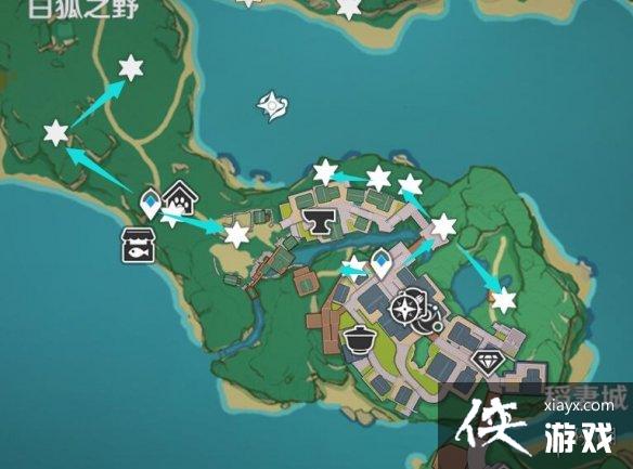 《原神》绯樱绣球哪里最多？绯樱绣球收集路线分享