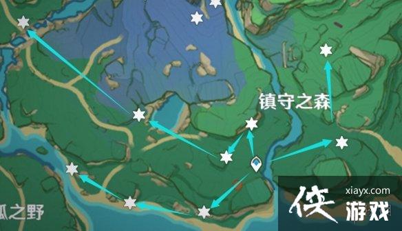 《原神》绯樱绣球哪里最多？绯樱绣球收集路线分享