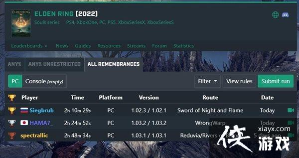 《艾尔登法环》三套速通规则出炉 交界地迎来内卷时代 《艾尔登法环》三套速通规则出炉 交界地迎来内卷时代