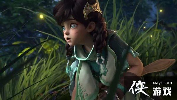 《王者荣耀》新英雄桑启CG动画 星星萤火,洒落成光 《王者荣耀》新英雄桑启CG动画 星星萤火,洒落成光