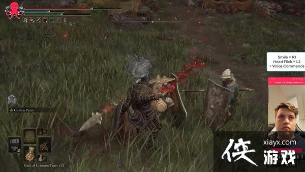 声控游玩《艾尔登法环》 整理发型上马,甩头放战技 声控游玩《艾尔登法环》 整理发型上马,甩头放战技