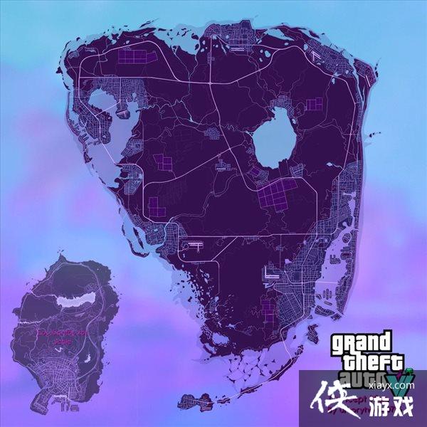 不疯魔不成活!粉丝自制《GTA6》地图引网友热议 不疯魔不成活!粉丝自制《GTA6》地图引网友热议