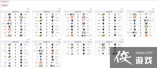 ��DOTA2�������Major���顢���̹��� 8��4�տ���