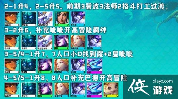 云顶之弈手游碧波龙法阵容推荐 云顶之弈手游碧波龙法阵容推荐