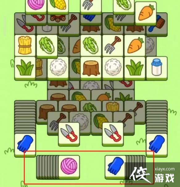羊了个羊第二关最后没有三个的