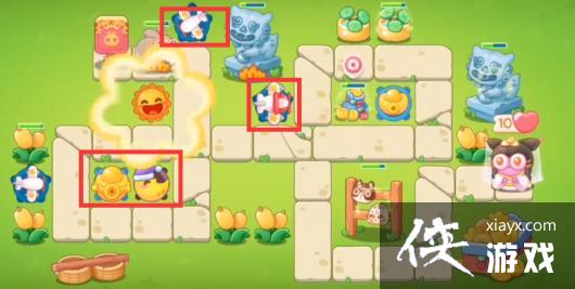 《保卫萝卜4》白萝卜传奇第51关通关攻略