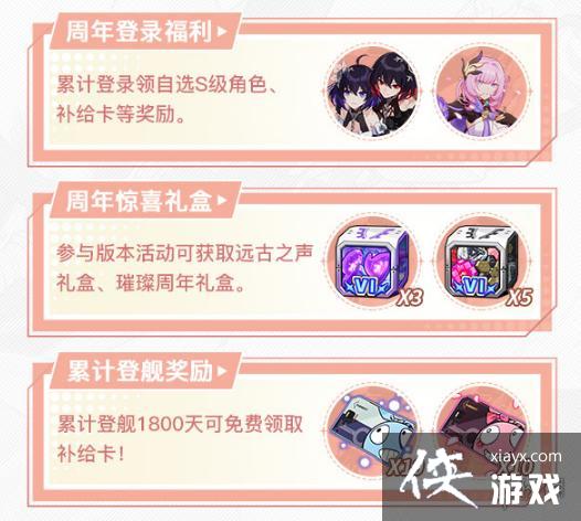 崩坏36周年活动一览 崩坏36周年活动一览