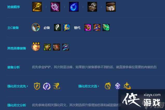 金铲铲之战爆杀流敖兴阵容玩法介绍