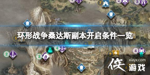 环形战争桑达斯副本开启条件一览 环形战争桑达斯副本开启条件一览