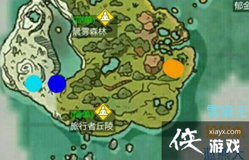 ��������ħ��������λ�÷ֲ�һ��