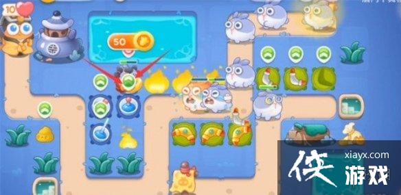 保卫萝卜4阿波道长22关攻略 保卫萝卜4阿波道长22关攻略