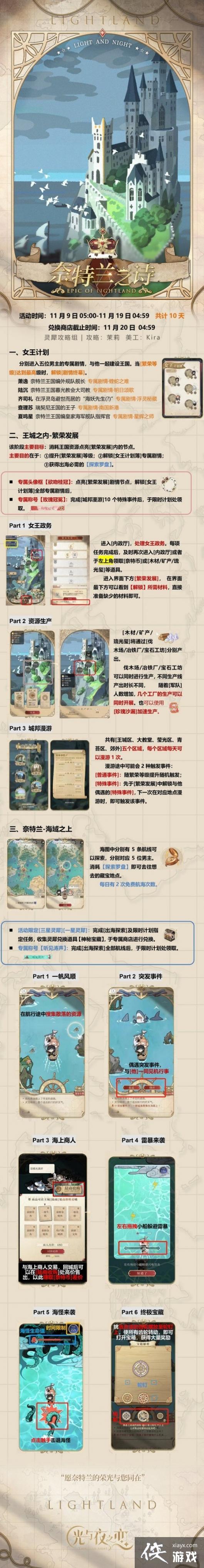 光与夜之恋奈特兰之诗攻略 光与夜之恋奈特兰之诗攻略