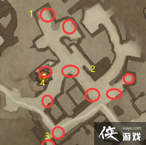 暗黑破坏神不朽凌风要塞打野点在哪 暗黑破坏神不朽凌风要塞打野点在哪