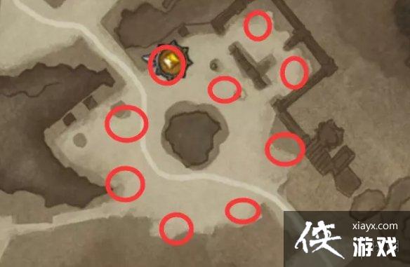 暗黑破坏神不朽凌风要塞打野点在哪 暗黑破坏神不朽凌风要塞打野点在哪