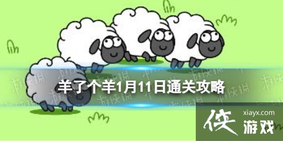 羊了个羊1月11日攻略 羊了个羊1月11日攻略