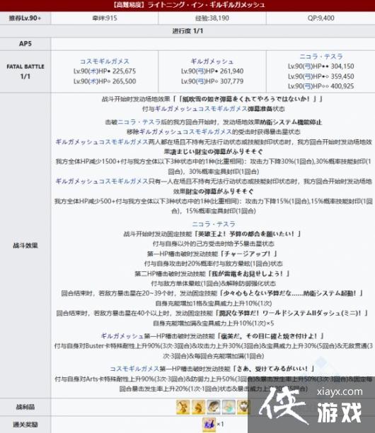 FGO特斯拉杯高难怎么打 FGO特斯拉杯高难怎么打