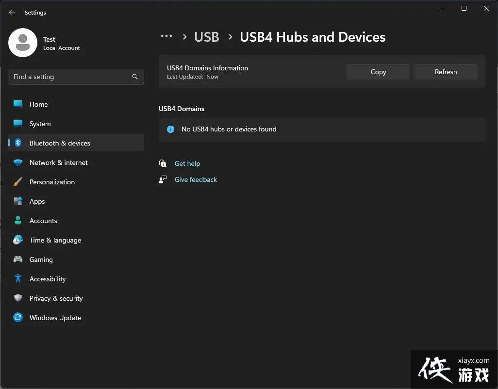 Win11Build 25314Ԥ��������ô����USB4 ר������ҳ��?