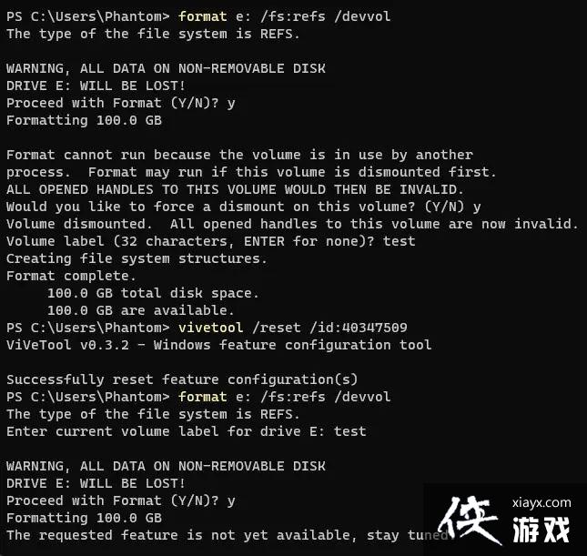 Win11 Build 25309 预览版怎么创建ReFS格式的VHD虚拟磁盘? Win11 Build 25309 预览版怎么创建ReFS格式的VHD虚拟磁盘?