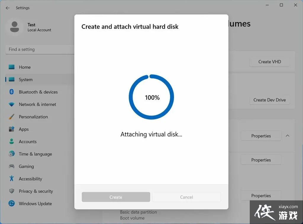 Win11 Build 25309 预览版怎么创建ReFS格式的VHD虚拟磁盘? Win11 Build 25309 预览版怎么创建ReFS格式的VHD虚拟磁盘?