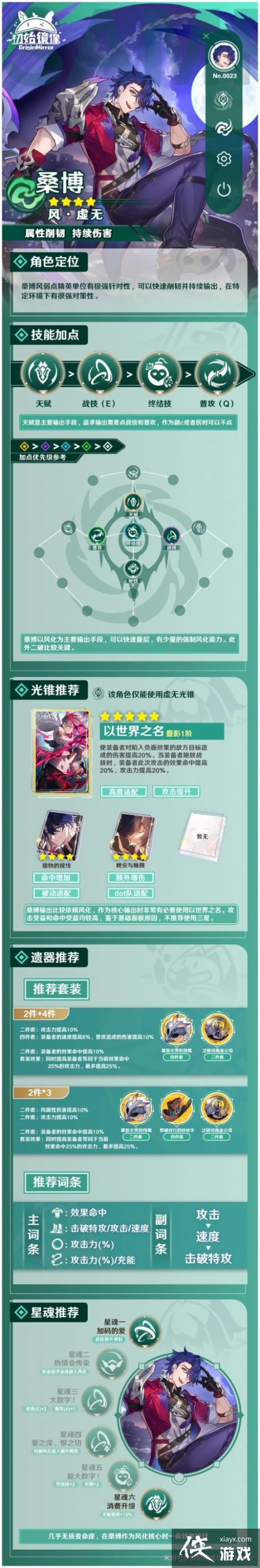 《崩坏星穹铁道》桑博怎么培养? 桑博培养攻略 《崩坏星穹铁道》桑博怎么培养? 桑博培养攻略