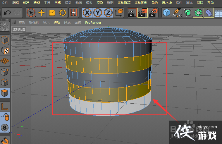 ������ο���ѡ��C4D��������ģ��һȦ����